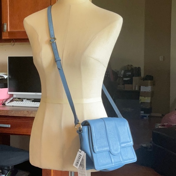 Corder London Handbags - Corder London Blue Emmeline Xbody/Shoulder Bag, NWT